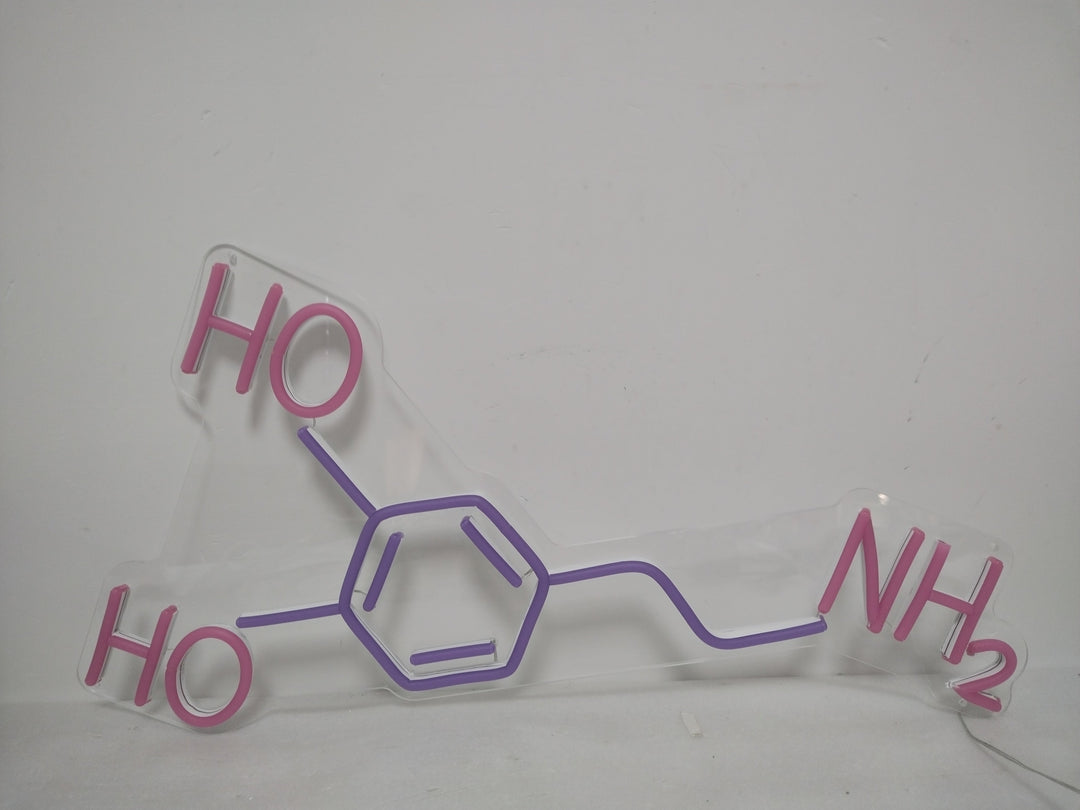 Chemical Formula Neon Sign - GEEKNEON