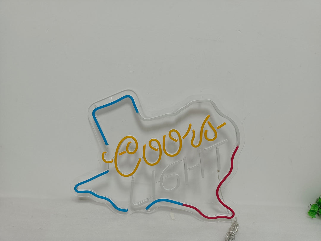 Coors Texas Neon Sign - GEEKNEON