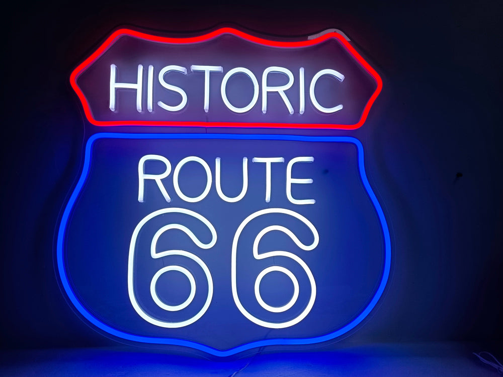 Route 66 Neon Sign - GEEKNEON