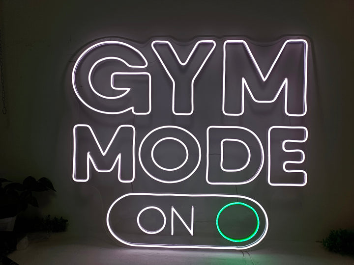 Gym Mode On Neon Sign - GEEKNEON