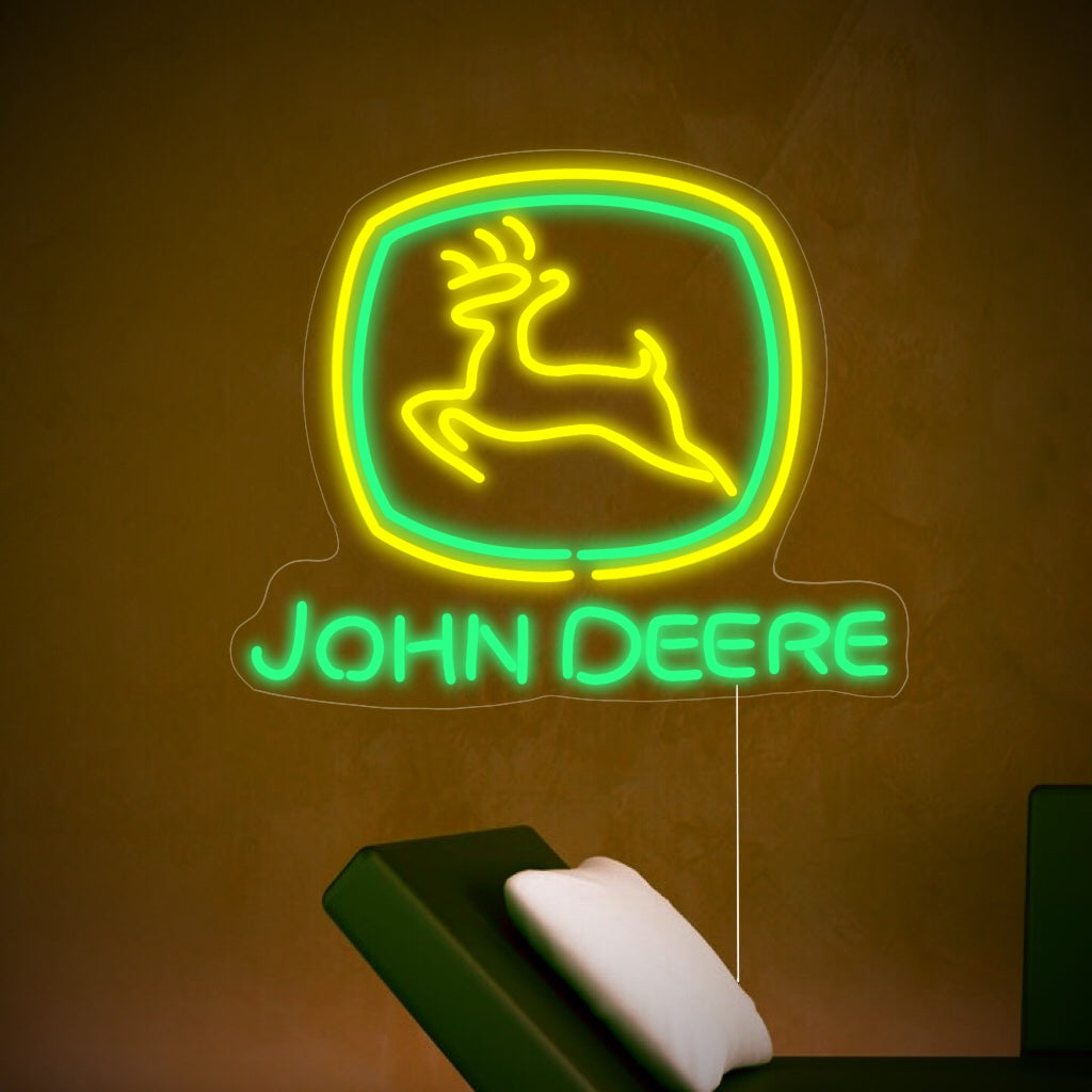 JOHN DEERE Neon Sign - GEEKNEON