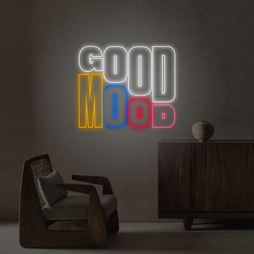 Good Mood Neon Sign - GEEKNEON