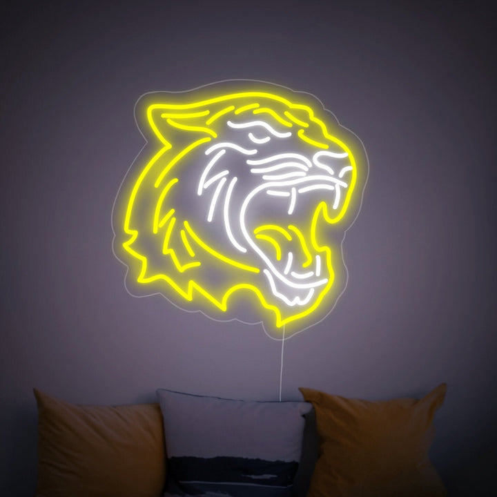 Tiger Head Neon Sign - GEEKNEON