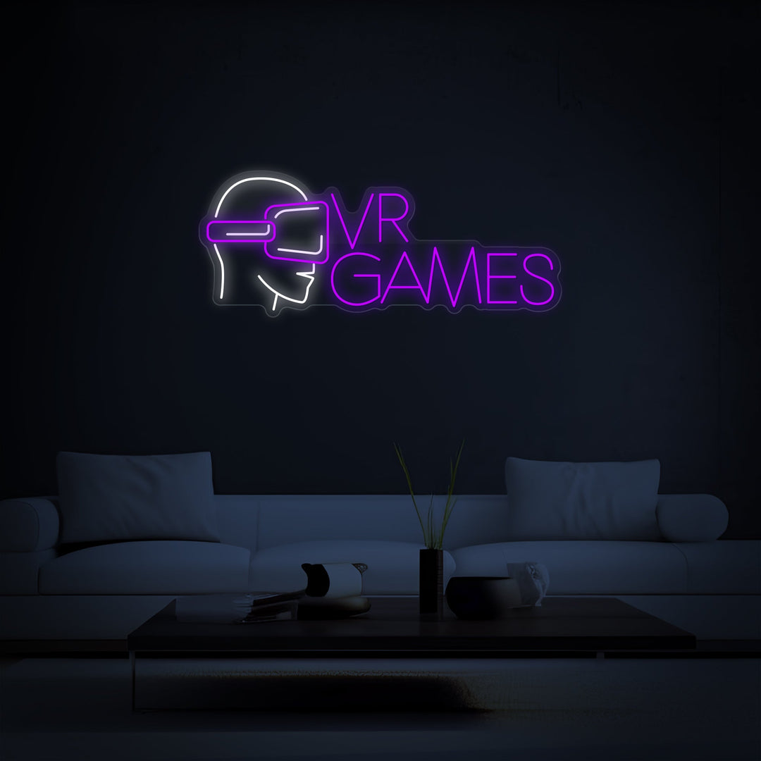 VR Arcade Neon Light