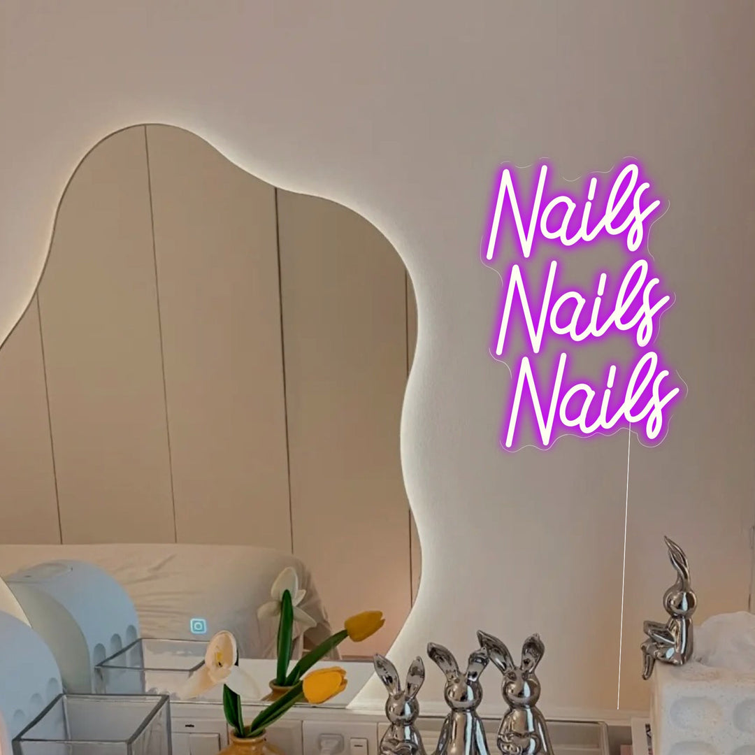 Nail Shop Neon Sign