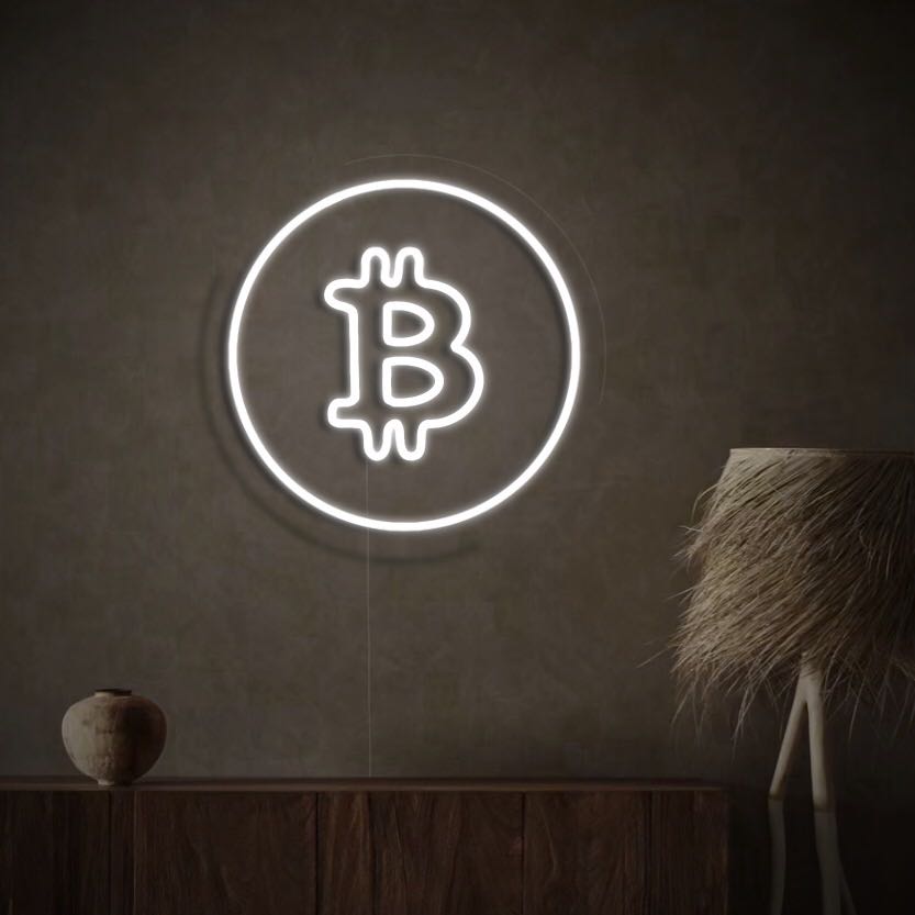 Bitcoin BTC Neon Sign - GEEKNEON