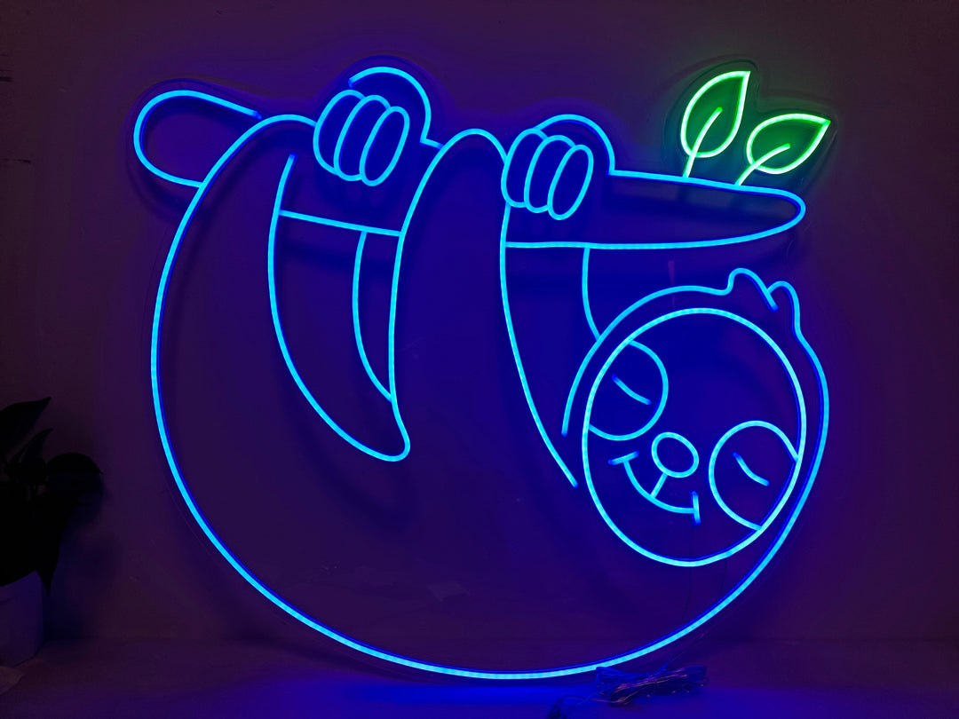 Sloth Neon Sign - GEEKNEON