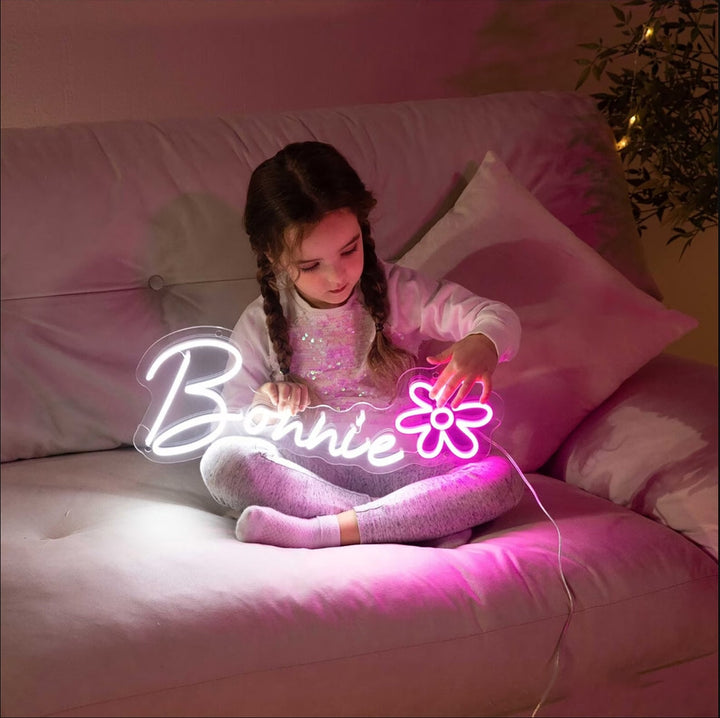 Custom Name Neon Sign for Kids,Christmas Gifts for Baby, Birthday Gift