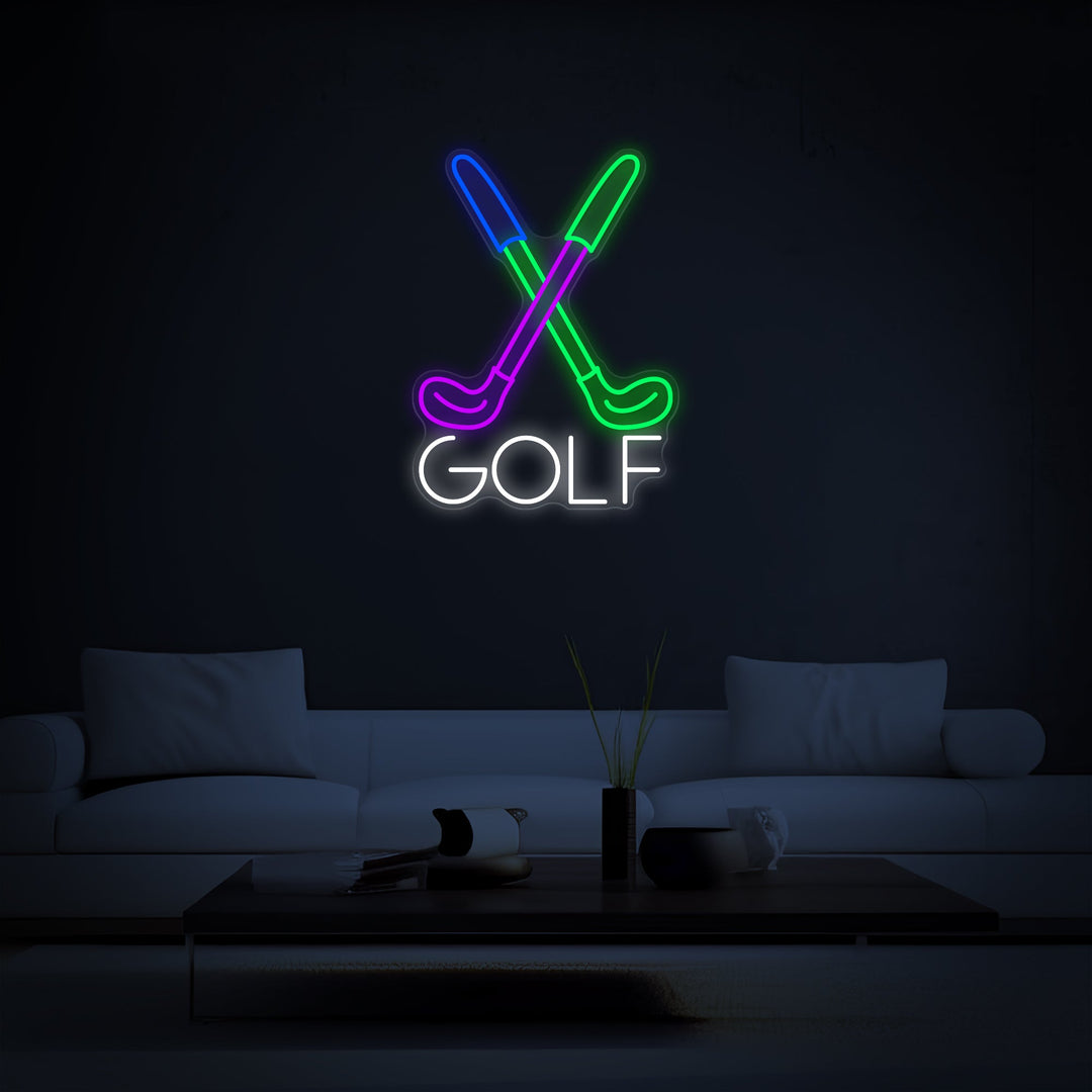Golf Themed Neon Light