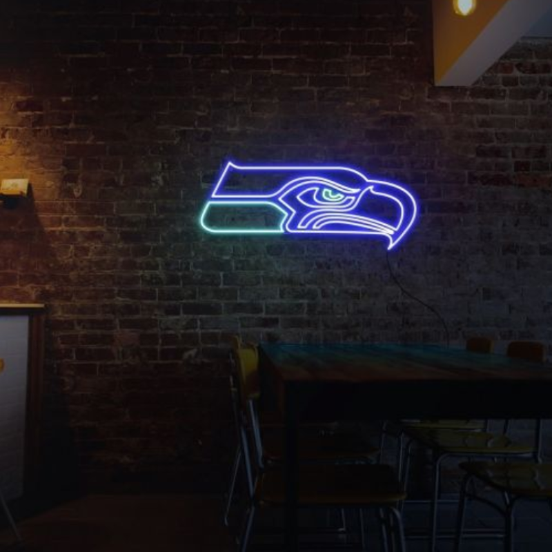 Seattle Seahawks Neon Sign - GEEKNEON