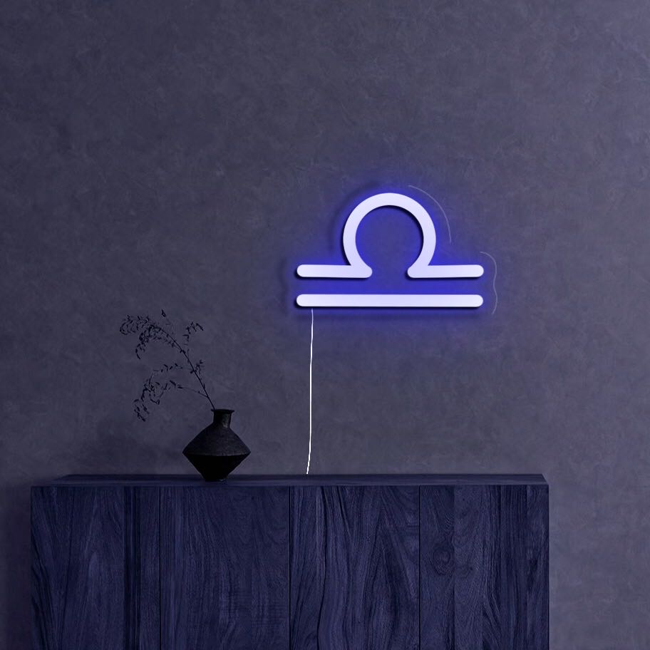 Libra LED Neon Sign - GEEKNEON