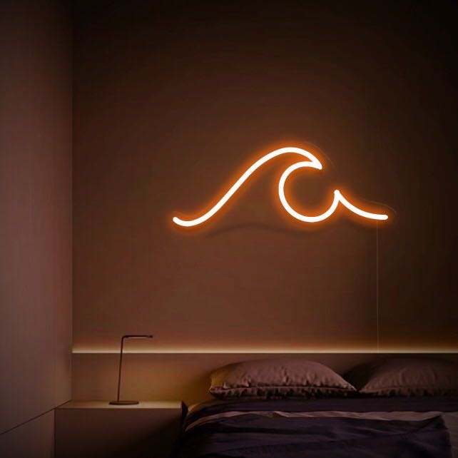 Sea Wave-LED Neon Sign - GEEKNEON