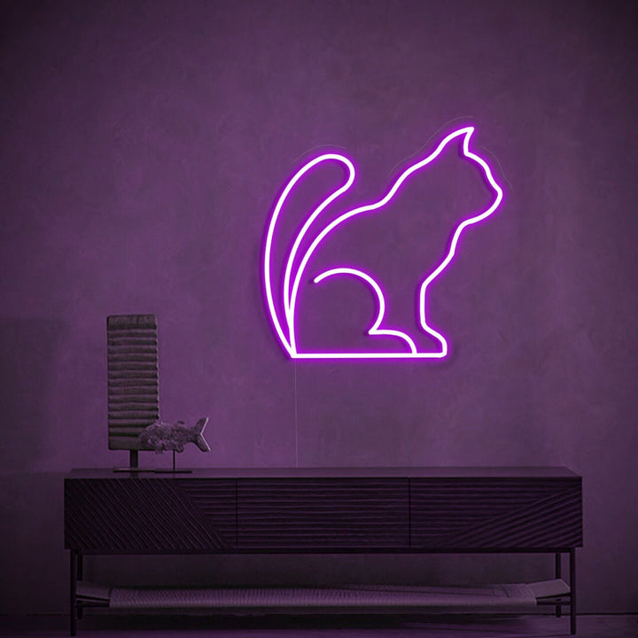 Cat Neon Sign - GEEKNEON