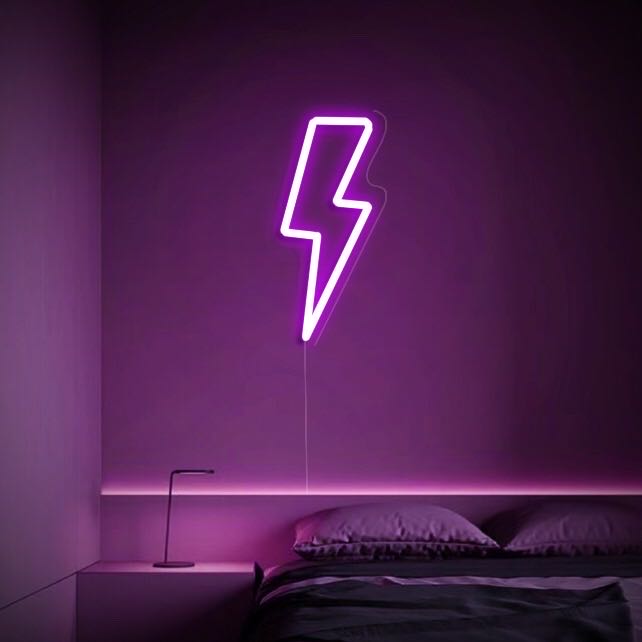 Lighting Strike LED Neon Sign