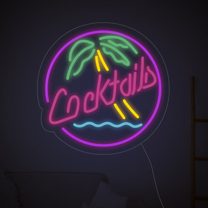 Cocktails Beer Neon Sign - GEEKNEON