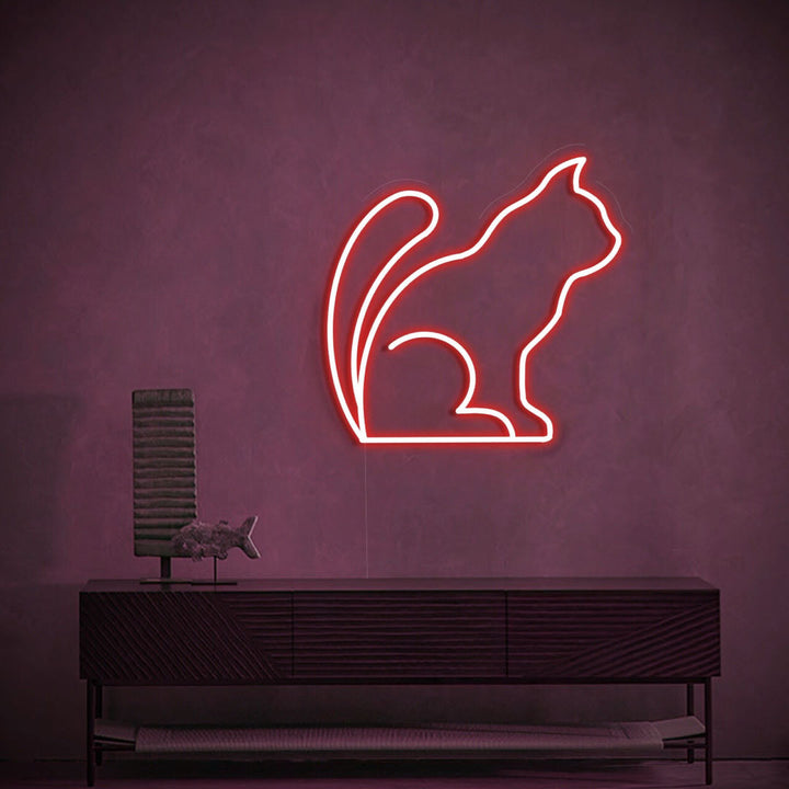 Cat Neon Sign - GEEKNEON