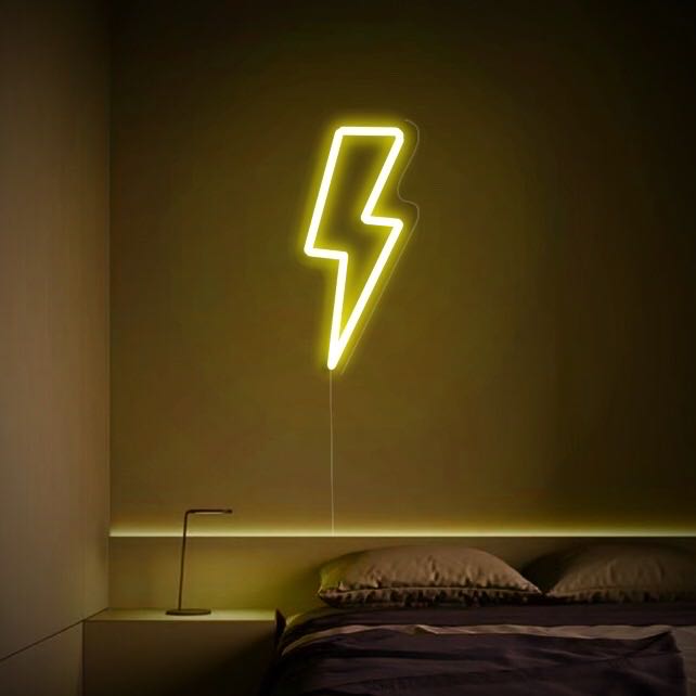 Lighting Strike LED Neon Sign