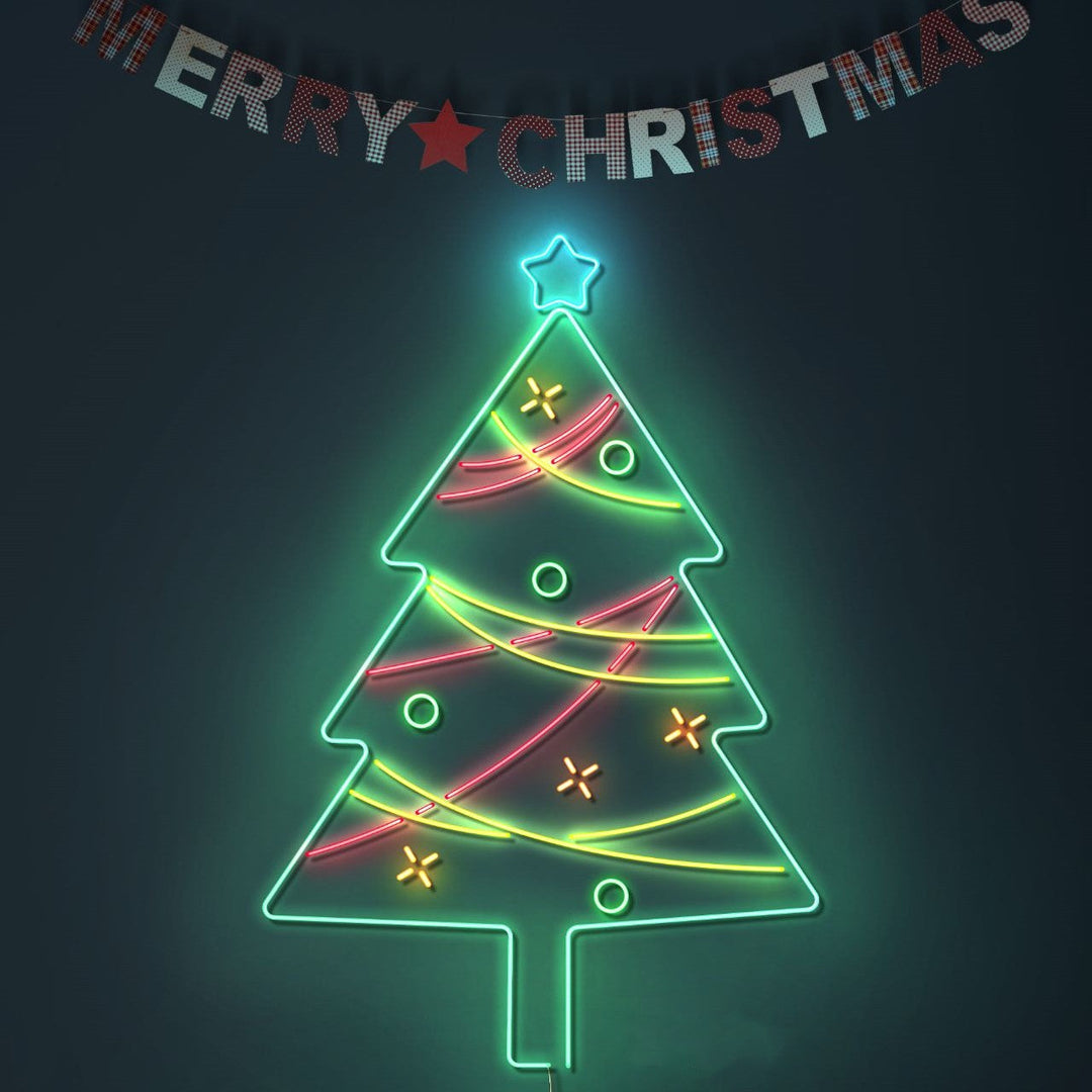 Xmas Tree Neon Sign - GEEKNEON