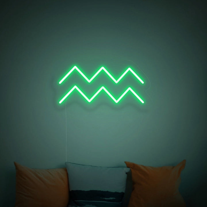 Aquarius LED Neon Sign