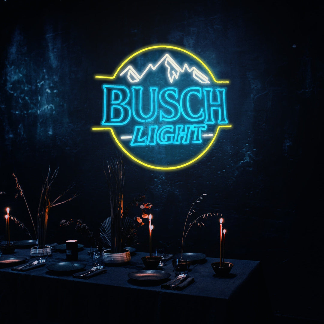 Busch Light Beer Neon Sign - GEEKNEON