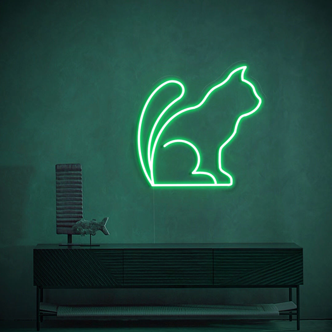 Cat Neon Sign - GEEKNEON