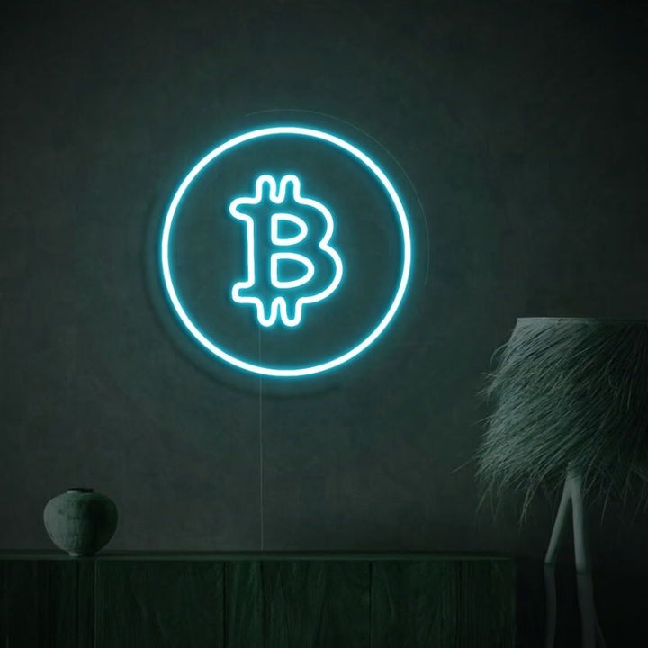 Bitcoin BTC Neon Sign - GEEKNEON