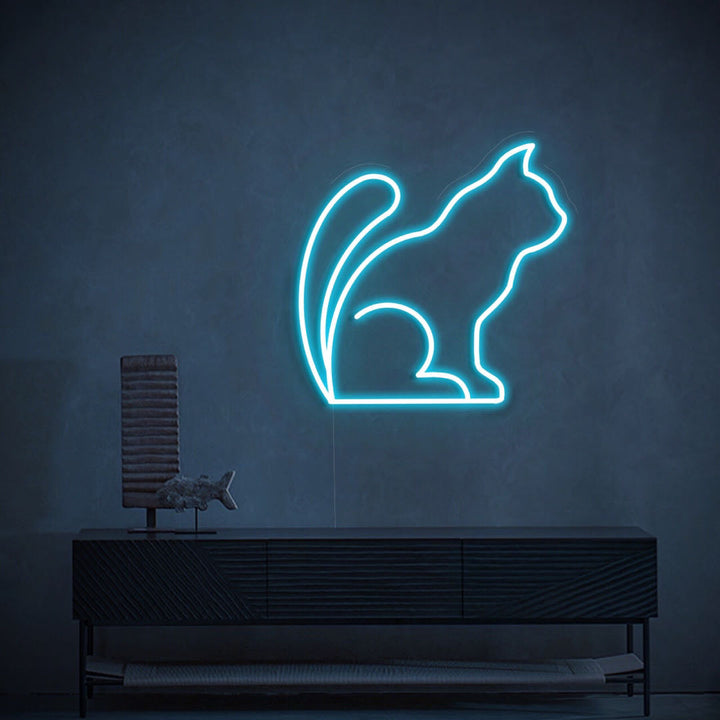 Cat Neon Sign - GEEKNEON