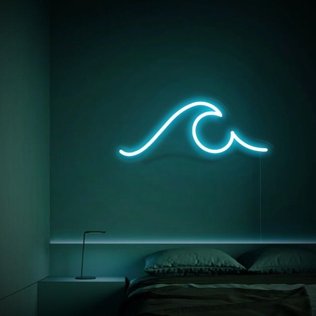 Sea Wave-LED Neon Sign - GEEKNEON