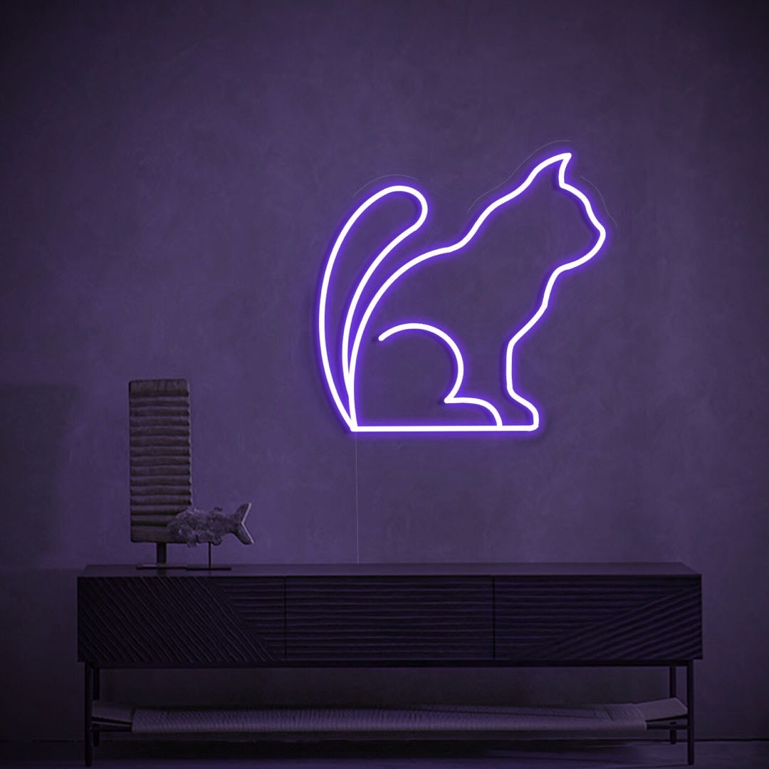 Cat Neon Sign - GEEKNEON