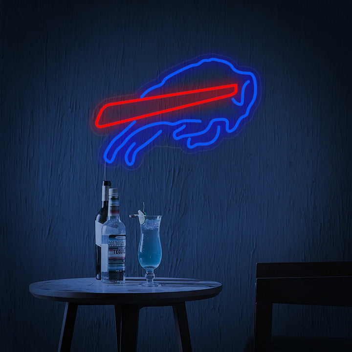 Buffalo Bills Bar Neon Sign - GEEKNEON