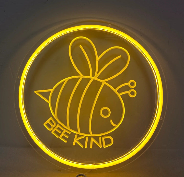 Bee Kind Neon Sign - GEEKNEON