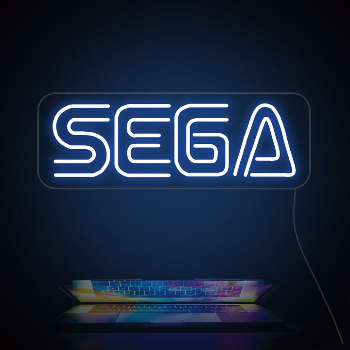 Sega Neon Sign for Game Room - GEEKNEON