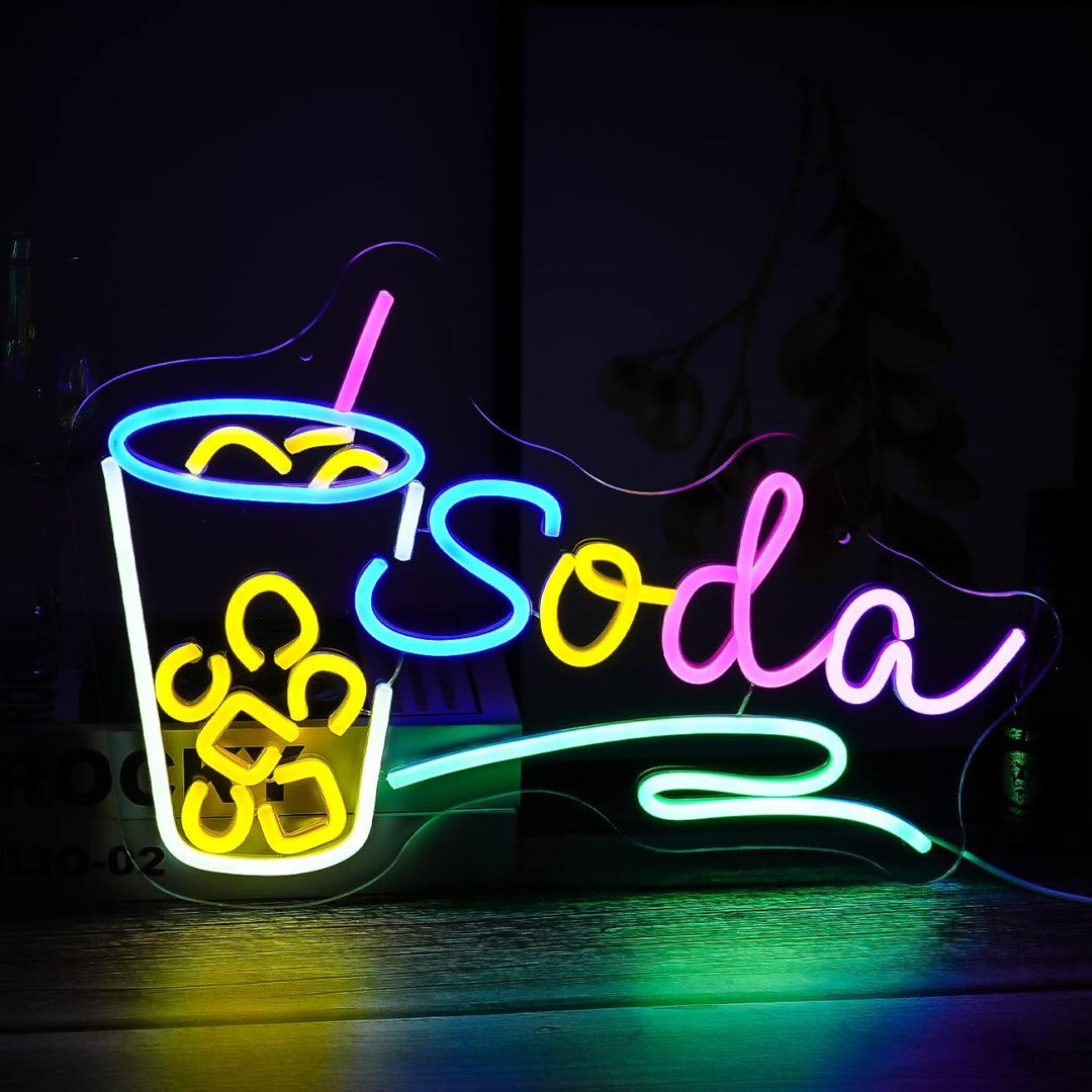 Pop Culture Neon Sign