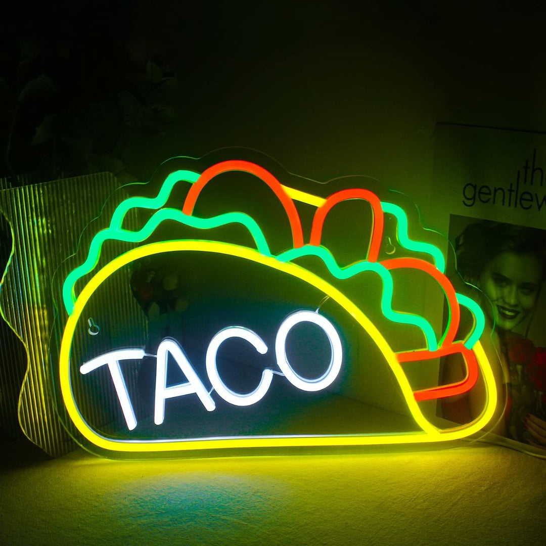 Kitchen Taco Neon Lighting