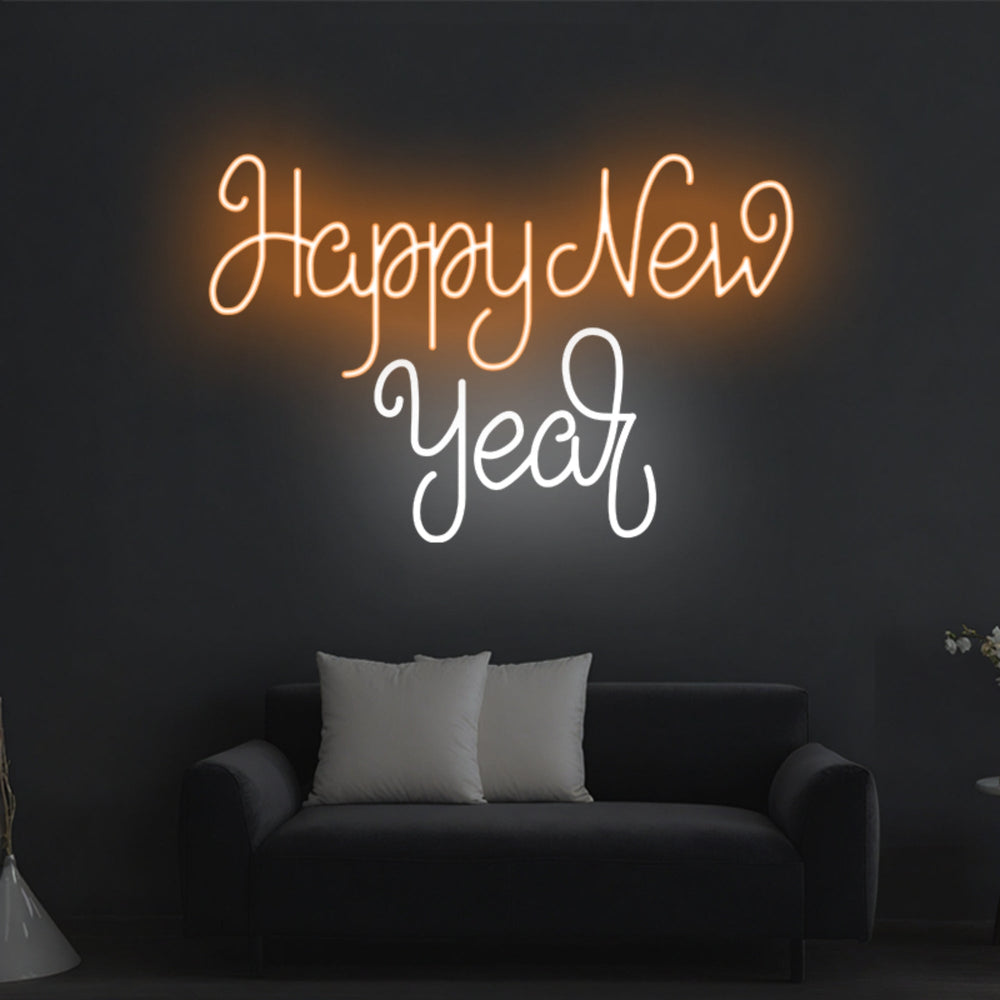 Modern New Year Neon Arty