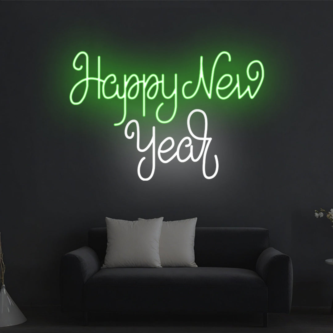 Happy New Year Neon Sign - GEEKNEON