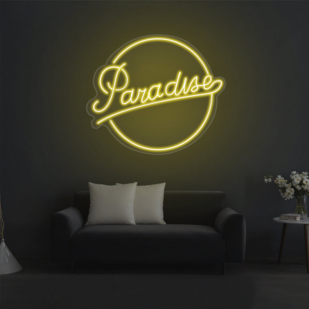 Paradise Neon Sign