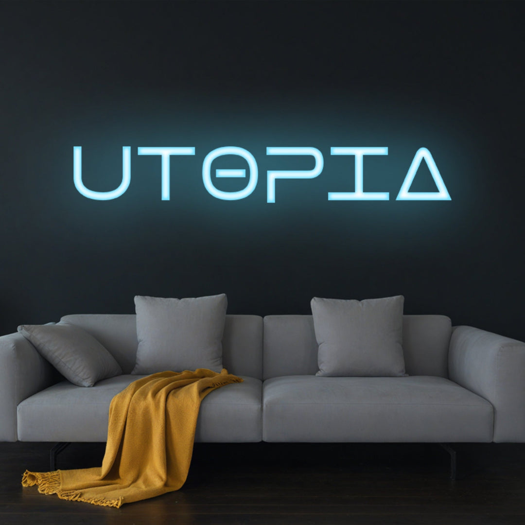 UTOPIA Neon Sign - GEEKNEON