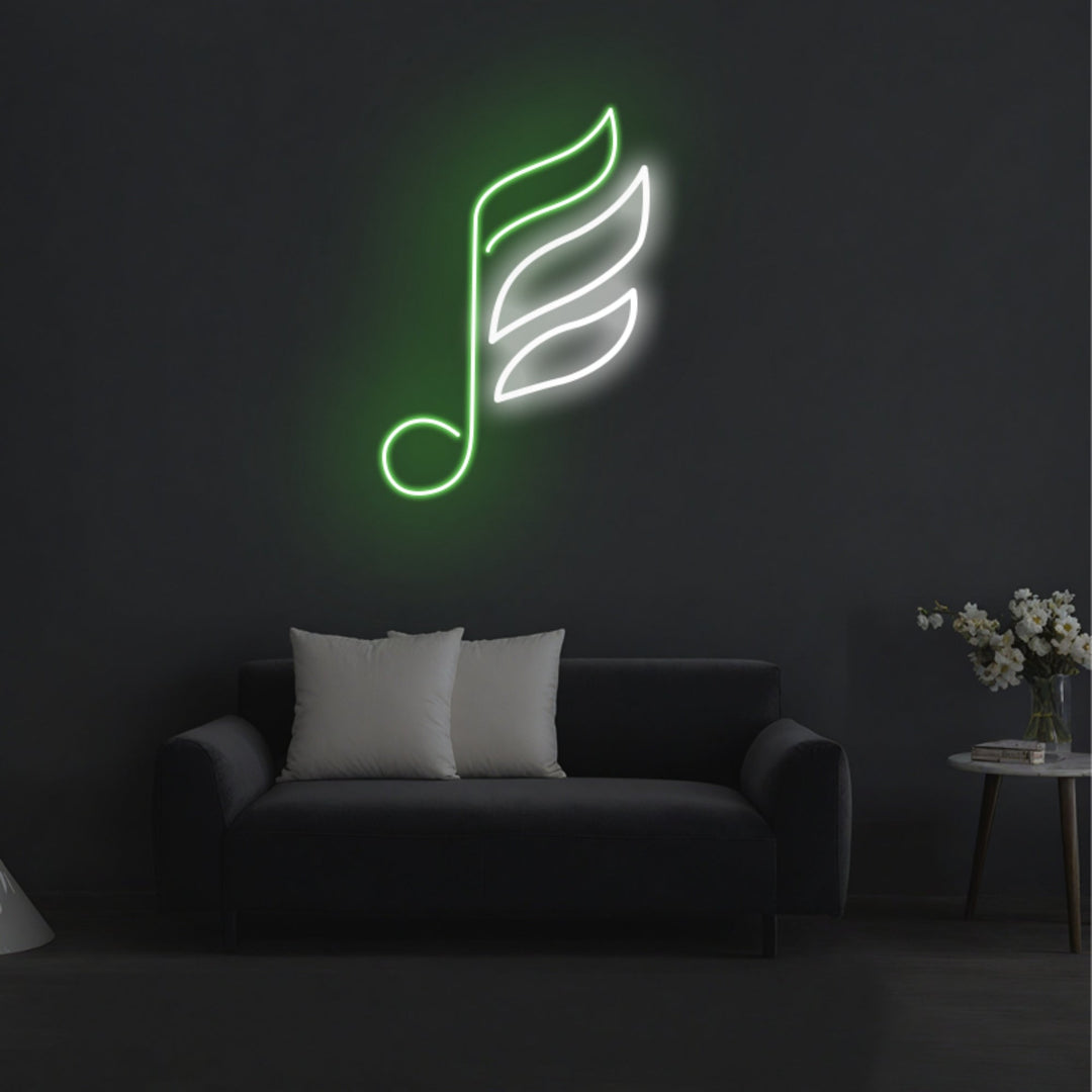 LED Music Note Light