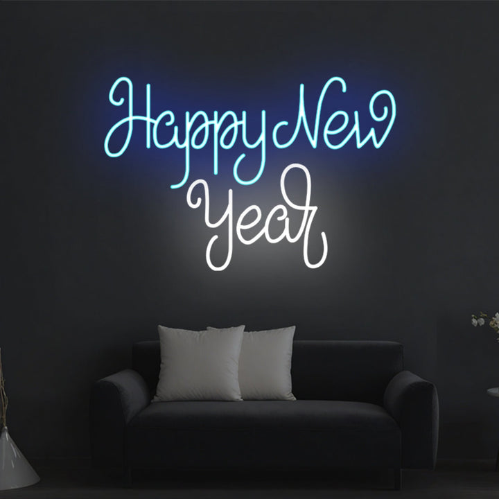 Happy New Year Neon Sign - GEEKNEON