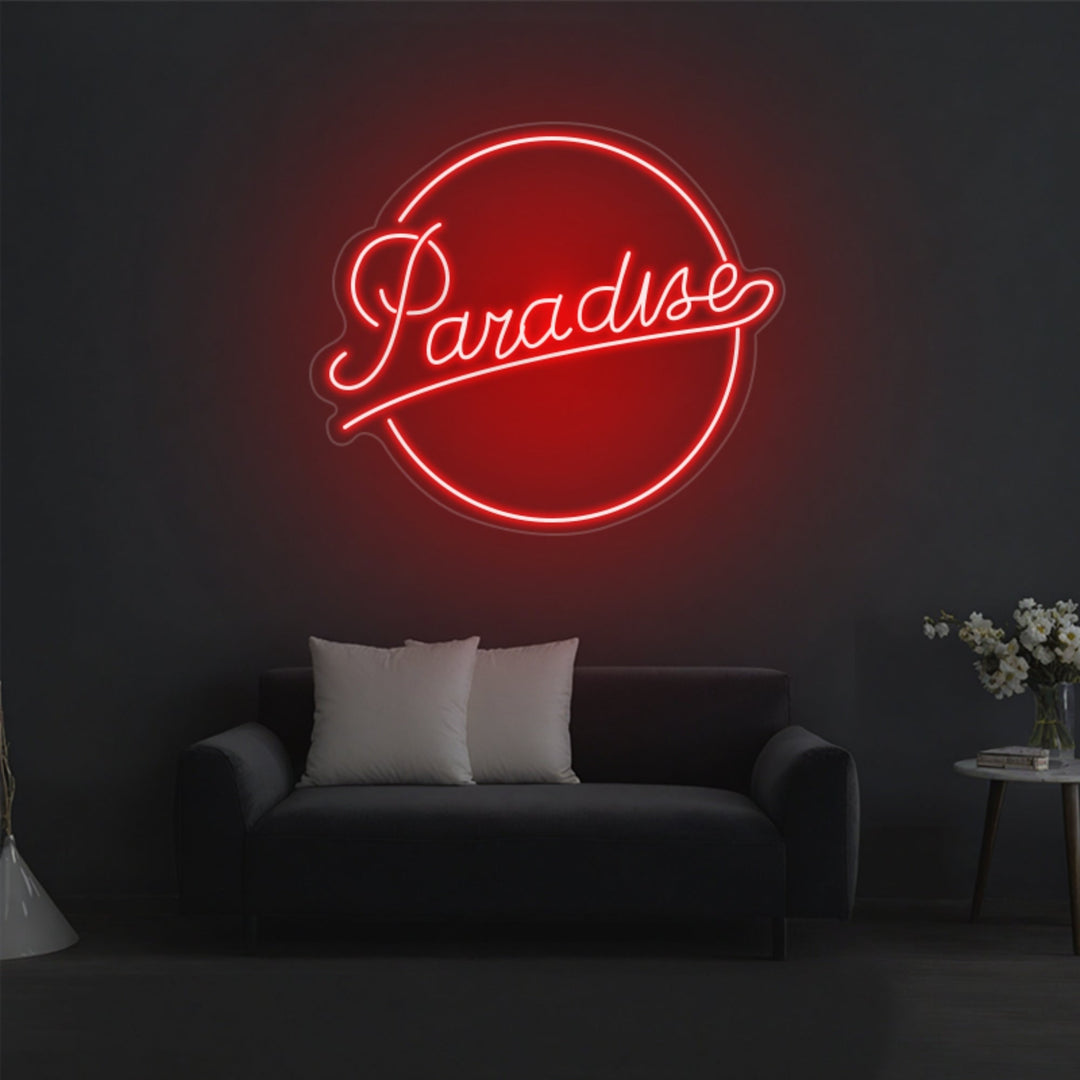 Summer Paradise Neon Wall Sign