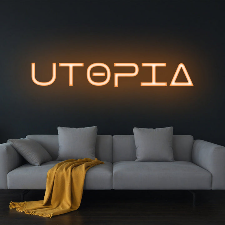 UTOPIA Neon Sign - GEEKNEON