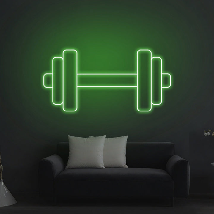 Dumbbell Neon Sign - GEEKNEON