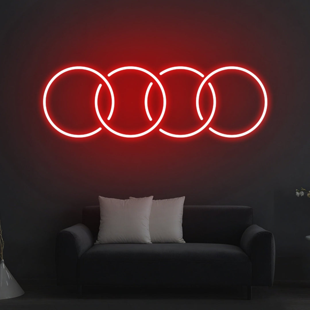 Audi Neon Sign - GEEKNEON