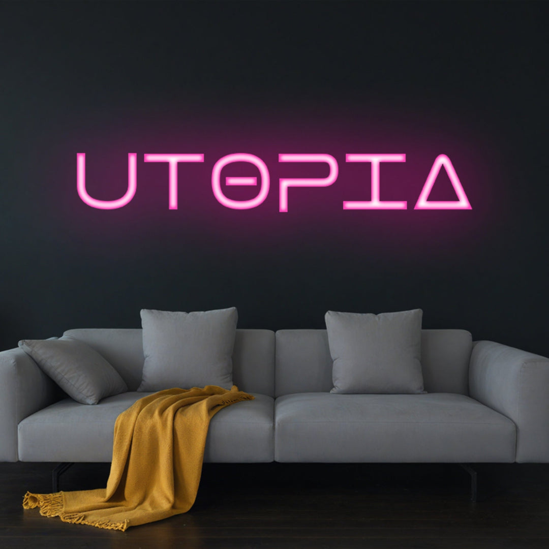 UTOPIA Neon Sign - GEEKNEON