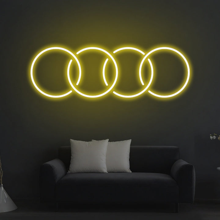 Audi Neon Sign - GEEKNEON