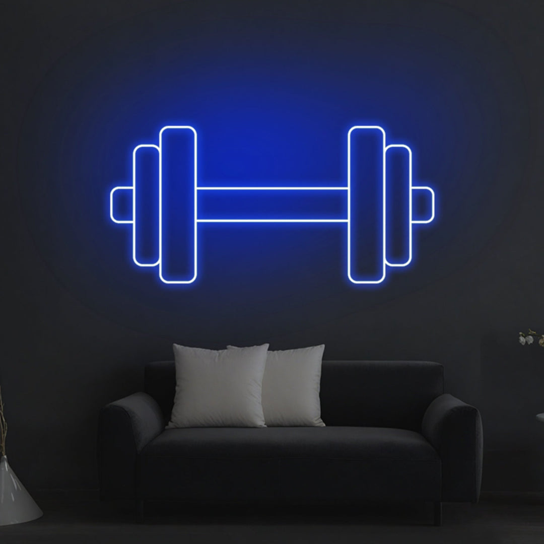 Dumbbell Neon Sign - GEEKNEON