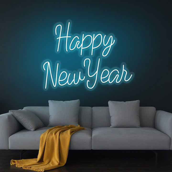 Happy New Year Neon Sign - GEEKNEON