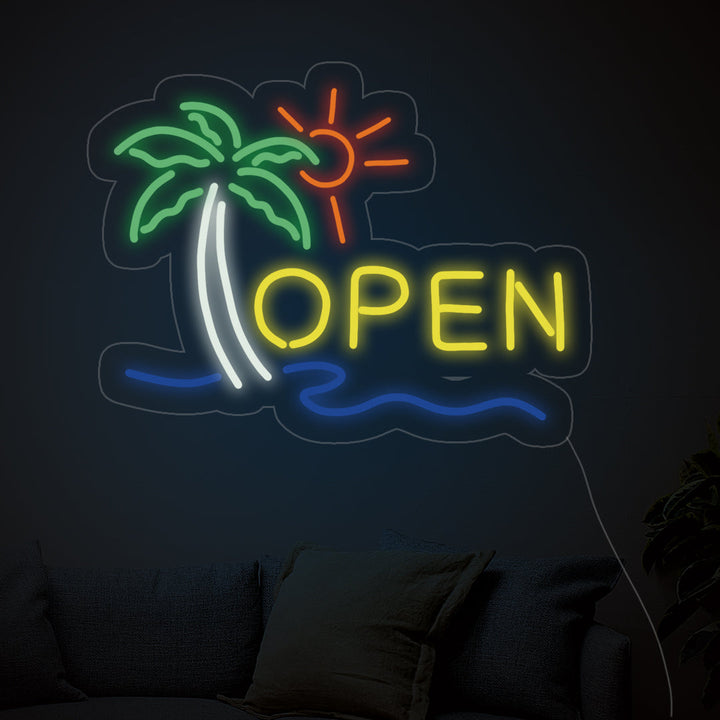 Open Bar Neon Sign - GEEKNEON